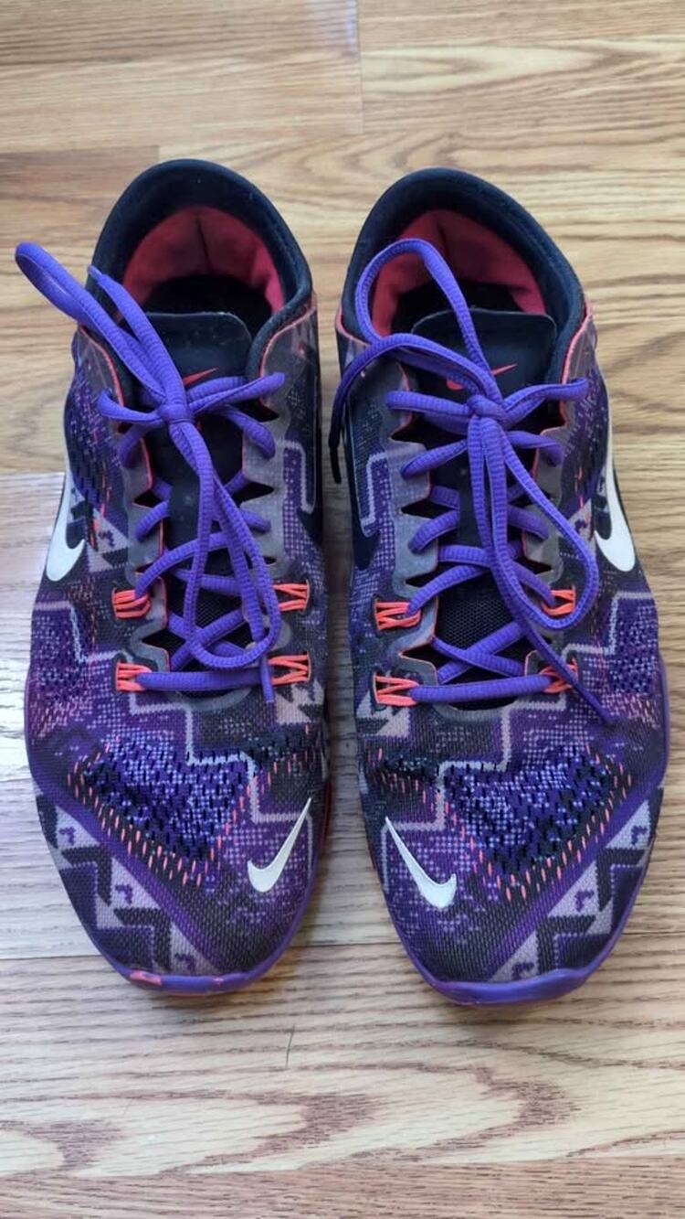 Nike Free TR Fit 4 Women’s Sneakers | Hyper Grape Purple Geometric Pattern 11